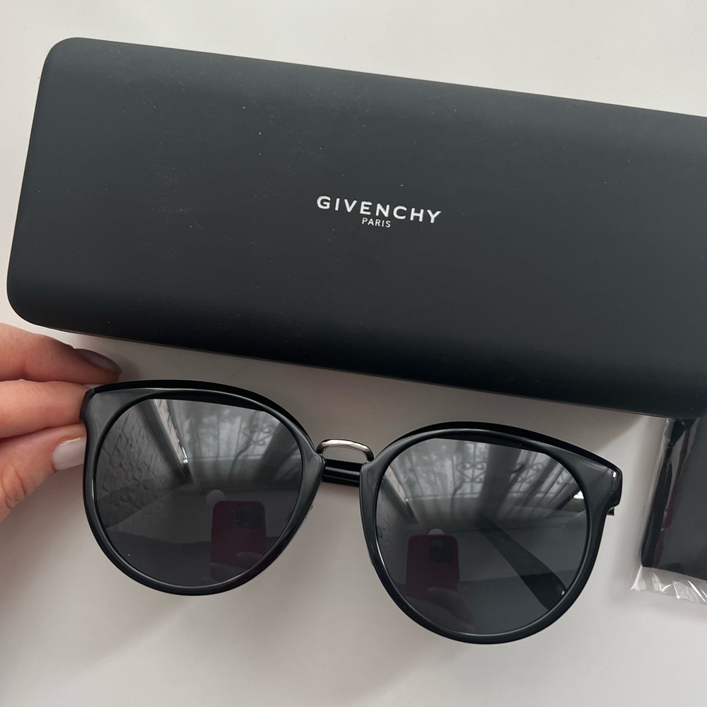 Givenchy 55mm gradient black sunglasses
